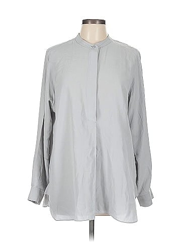 Joseph Long Sleeve Silk Top (view 1)