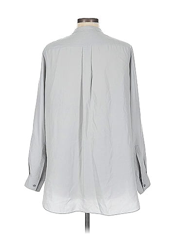 Joseph Long Sleeve Silk Top (view 2)