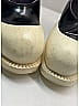 Prada 100% Leather Ivory Black Platform Mary Jane Heels Size EU 36 - photo 3