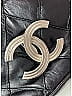 Chanel 100% Lambskin Black Quilted Lambskin Leather CC Shoulder Bag One size - photo 10