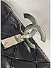 Chanel 100% Lambskin Black Quilted Lambskin Leather CC Shoulder Bag One size - photo 12