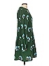 Maje 100% Polyester Print Green Casual Dress Size L - photo 4