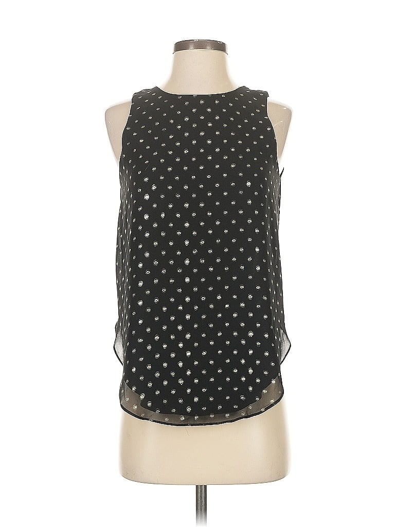 Pre-owned Amanda Uprichard Sleeveless Blouse In Black