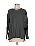 OFFLINE by Aerie 100% Cotton Gray Long Sleeve T-Shirt Size M - photo 1