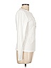 Nili Lotan 100% Cotton Ivory Long Sleeve T-Shirt Size L - photo 4