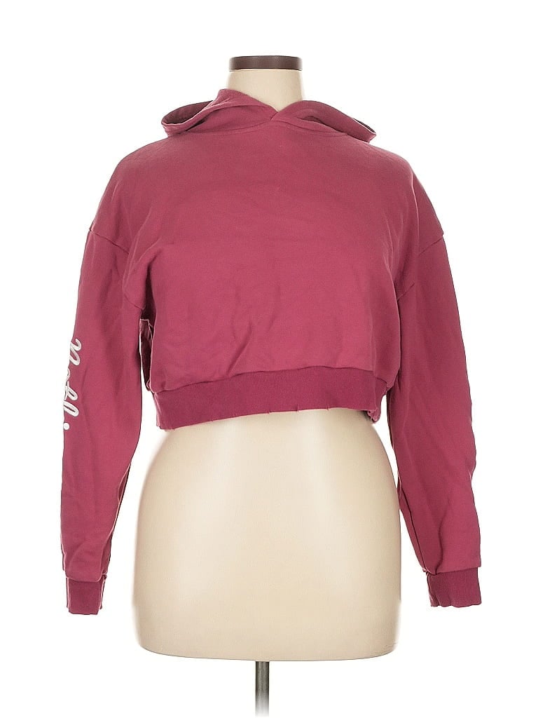 Barstool Sports 100% Cotton Burgundy Pullover Hoodie Size XL - photo 1