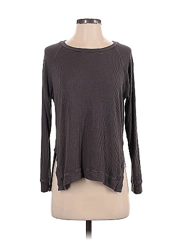 Velvet Long Sleeve Top (view 1)