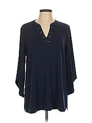 Susan Graver 3/4 Sleeve T Shirt