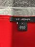 St. John Red Short Sleeve Top Size P (petite) - photo 6