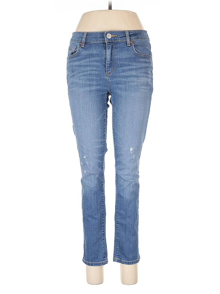 Pre-owned Ann Taylor Loft Jeans In Blue