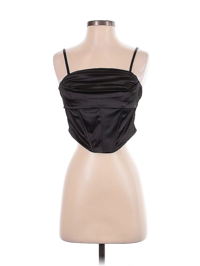 NBD Black Sleeveless Top Size S - photo 1