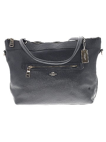 Coach Factory Leather Satchel (view 1)