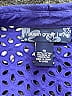 Susan Graver 100% Cotton Blue 3/4 Sleeve Button-Down Shirt Size 1X - photo 3