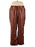 STAUD 100% Polyester Brown Casual Pants Size 16 - photo 1