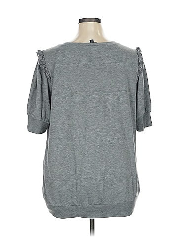 Torrid 3/4 Sleeve T-Shirt (view 2)