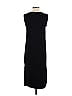 Hilary Radley Solid Black Casual Dress Size S - photo 2