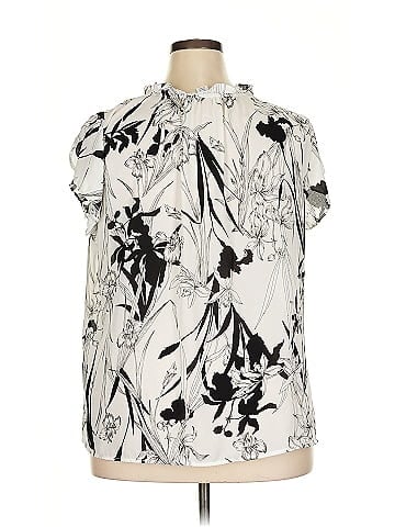 Liz Claiborne Short Sleeve Blouse (view 2)