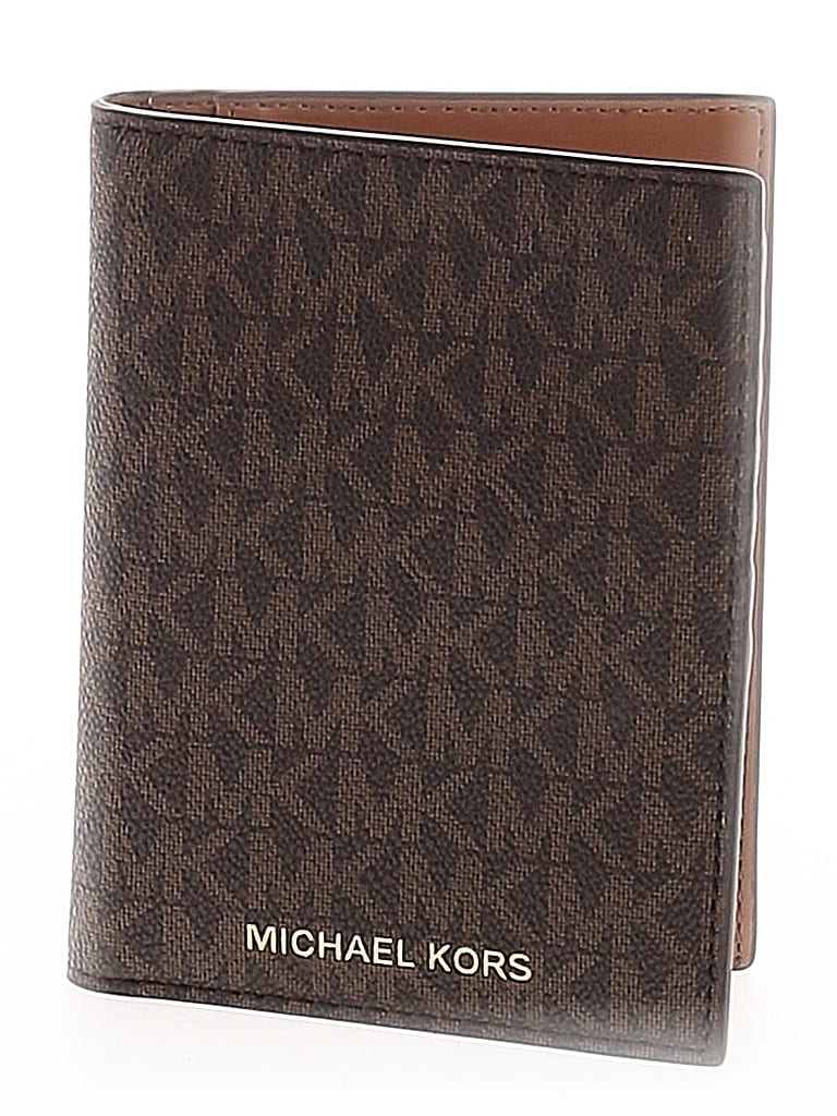MICHAEL Michael Kors 100% Leather Brown Leather Wallet One size - photo 1