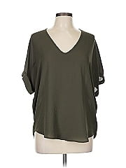 Lush Short Sleeve Blouse