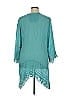 Johnny Was 100% Rayon Teal Blue 3/4 Sleeve Blouse Size XL - photo 2