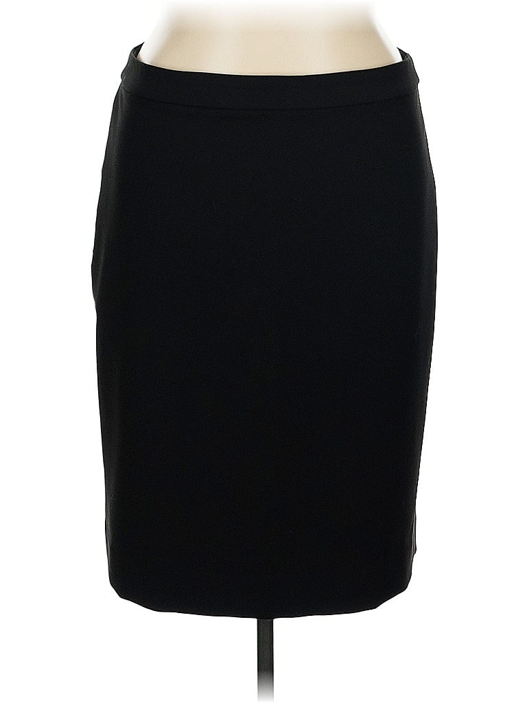 J.Crew 365 Solid Black Formal Skirt Size 14 - photo 1