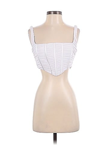 White Fox Sleeveless Top (view 1)