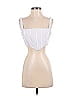 White Fox 100% Polyester White Sleeveless Top Size S - photo 1