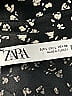Zara 100% Viscose Black Long Sleeve Blouse Size L - photo 6