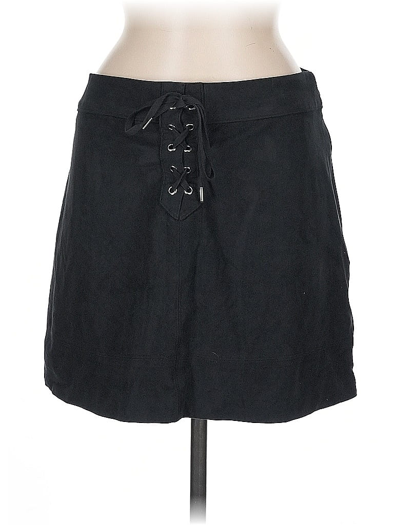Pre-owned Abercrombie & Fitch Casual Skirt In Black