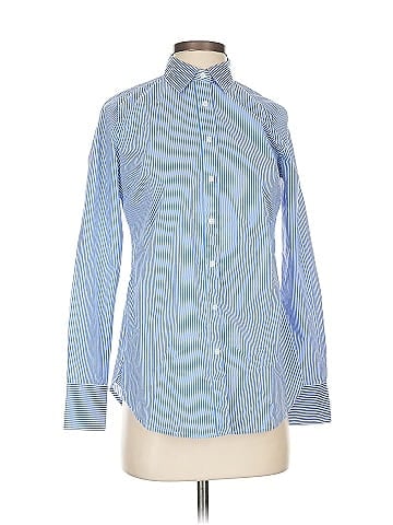 Ann Taylor Long Sleeve Button-Down Shirt (view 1)