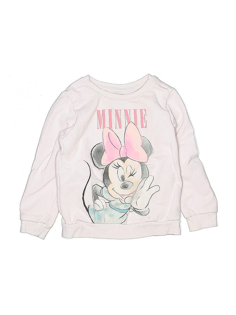 Pre-owned Disney Kids' Sweatshirt In Pink