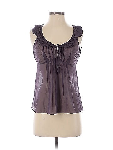 Rebecca Taylor Sleeveless Silk Top (view 1)