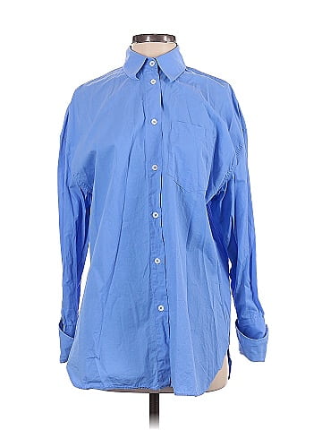 Zara Long Sleeve Button-Down Shirt (view 1)