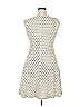 London Times Polka Dots Ivory Casual Dress Size 14 - photo 2