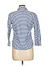 Denim & Supply Ralph Lauren Checkered-gingham Blue 3/4 Sleeve Button-Down Shirt Size M - photo 2