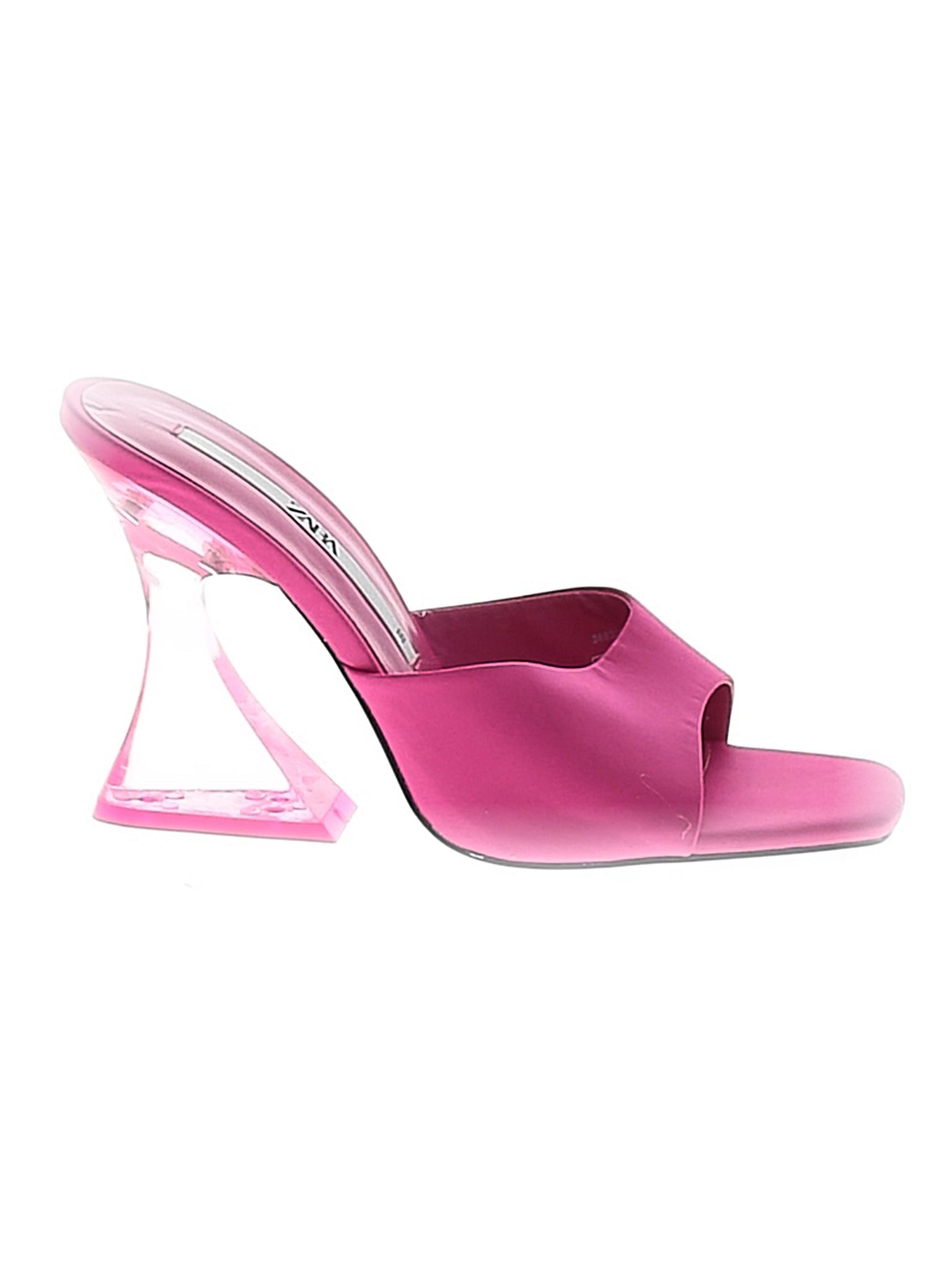 Zara Color Block Pink Heels Size EU 36