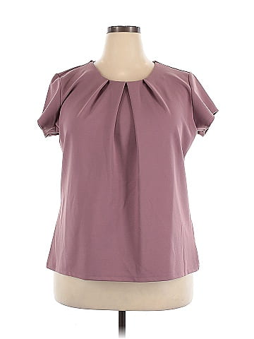Liz Claiborne Short Sleeve Blouse (view 1)