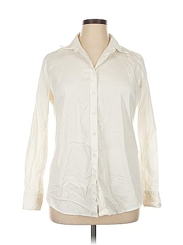 Ann Taylor Long Sleeve Button-Down Shirt (view 1)