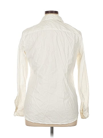 Ann Taylor Long Sleeve Button-Down Shirt (view 2)