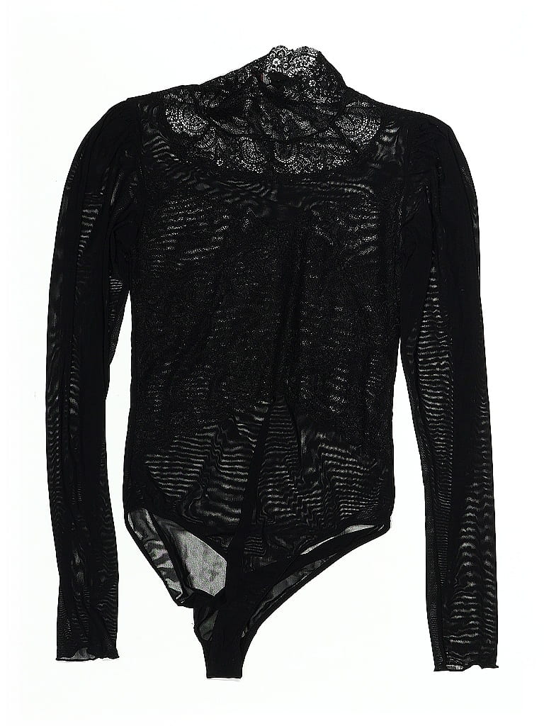 Out From Under Black Bodysuit Size S - photo 1