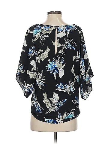 White House Black Market Short Sleeve Blouse (view 2)