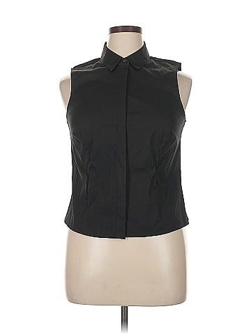 Ann Taylor Sleeveless Button-Down Shirt (view 1)