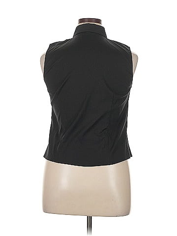 Ann Taylor Sleeveless Button-Down Shirt (view 2)