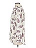 Rose + Olive 100% Polyester Paisley Ivory Long Sleeve Blouse Size S - photo 5
