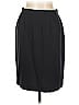 Giorgio Armani 100% Wool Solid Black Wool Skirt Size 12 - photo 1