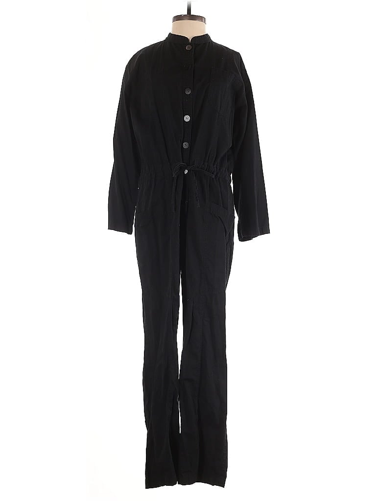 Pre-owned Trois Jumpsuit In Black