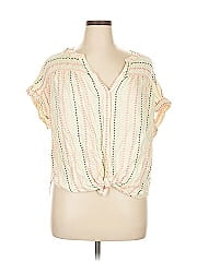 Lou & Grey For Loft Short Sleeve Blouse