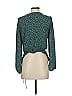 Nine Britton 100% Polyester Teal Long Sleeve Blouse Size S - photo 2