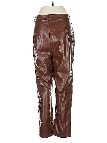 Shein Faux Leather Pants (view 2)