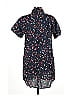 Böhme 100% Rayon Blue Casual Dress Size L - photo 2